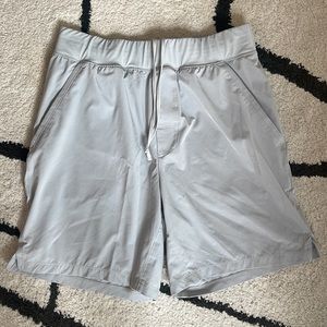 Alo Repetition Shorts 7” Steele Blue